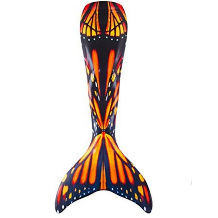 

2018 Girls Mermaid Swimsuit Mermaid Tail Mermaid Clothing COS Gift Can Be Installed Swim Fins