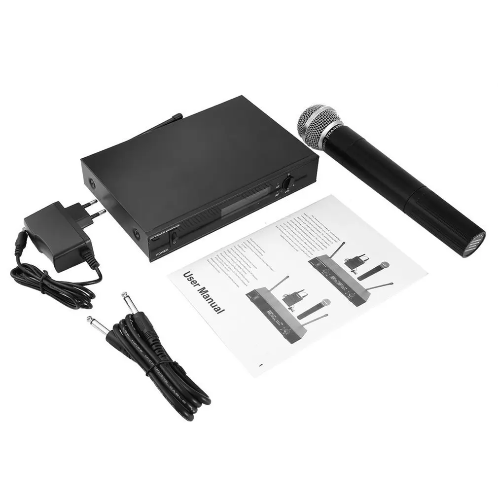 

Professional Vocal Set Wireless Microphone System for Crystal-clear Sound with Range of 80 Meters L-706