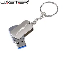 Металлический USB флеш-накопитель JASTER, портативный флеш-накопитель 128 ГБ, 64 ГБ, 32 ГБ, 16 ГБ, 4 Гб, флешка, мини-флешка, USB карта памяти, логотип клиента