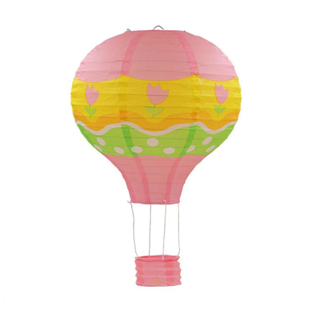 10 дюймов, декор для свадьбы, дня рождения, воздушный шар, бумажный фонарь, Рождественский фестиваль, декор для бара, сделай сам, подвесной воздушный шар, фонарь - Цвет: Pink flower
