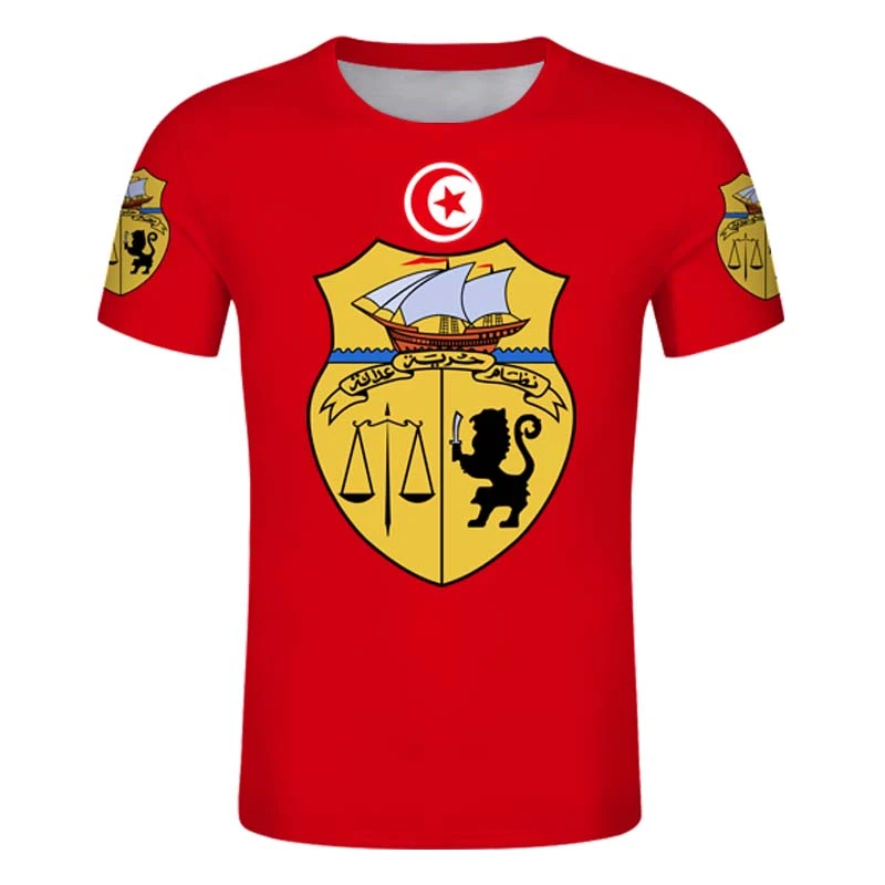 paquete Deliberar moverse Camiseta personalizada para hombre y mujer, camisas de escritura árabe TN  Lion Stars Tunis, ropa gráfica|Camisetas| - AliExpress