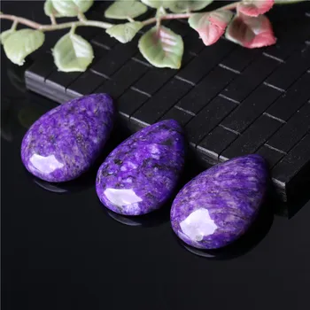 

Natural Purple Crystal Pendant natural crystal materials for crafts
