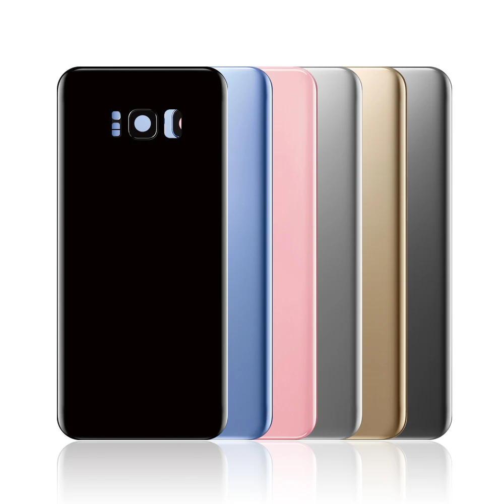 Для SAMSUNG Galaxy S9 G960F S9 Plus G965F Крышка батарейного отсека задняя дверь корпус для SAMSUNG S9 S9+ Корпус заднего стекла Замена