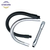 Clip table lamp hose Dia6/8/10/12/16mm spotlight gooseneck tube can be twisted universal tube lathe work lamp serpentine tube 1