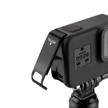 

2020 Metal Battery Cover Rechargeable Side Cover Accessories Replacement For GoPro8 Action Camera