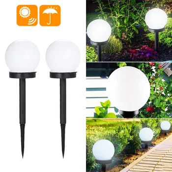 

Solar Lawn Lights Garden Lamp Yard Pathway Light Outdoor Landscape Lighting LED Bulb Solar Ground Plug Light Bulb Lamp
