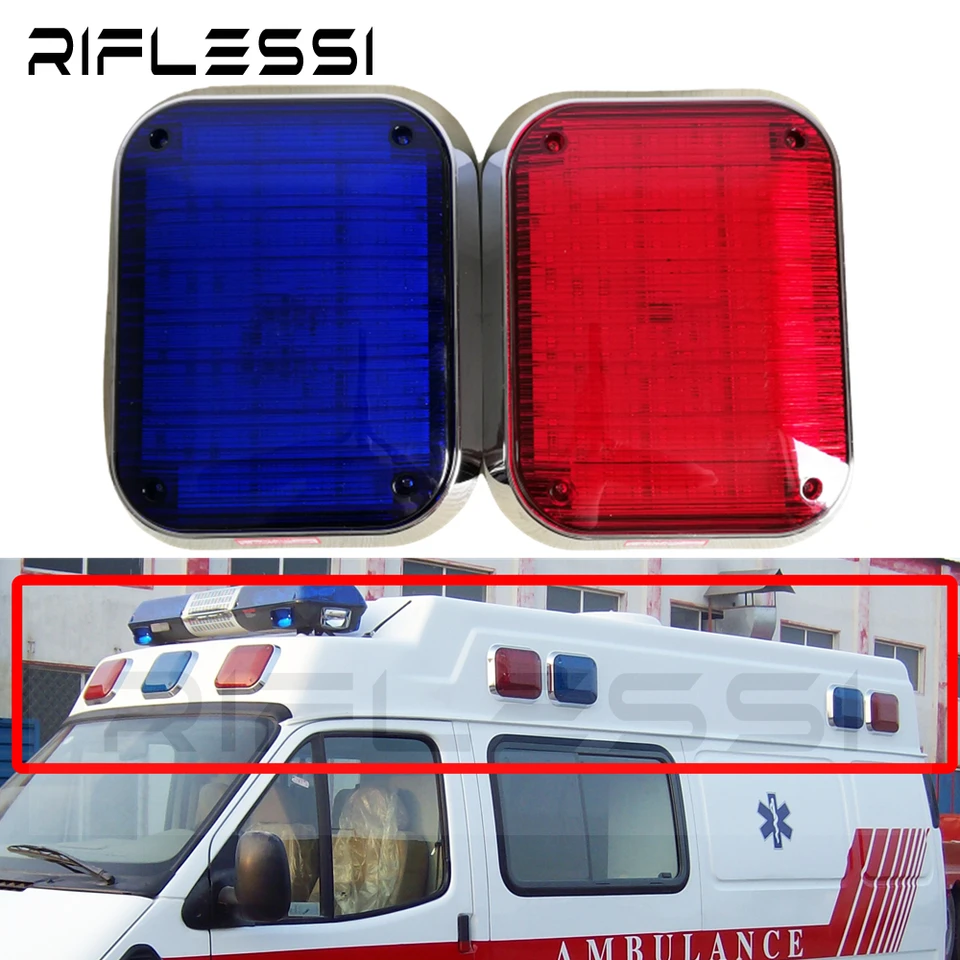 Ambulance Lights Flashing
