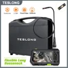 TESLONG NTS500 5.0" LCD Industrial Endoscope Camera Snake Tube 1080P 5.5mm Dual Lens Car Pipe Digital Inspection Borescope 1