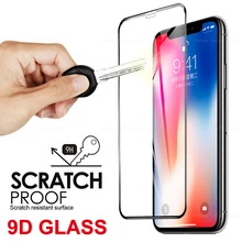 9D Премиум Защита экрана для iPhone 6 S 6s 7 8 Plus 11 Pro Max Hd пленка для iPhone 6 S 6s 7 8 Plus X XS MAX XR 11Pro