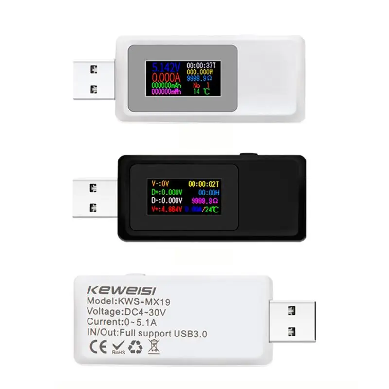 USB детектор вольтметр амперметр тестер напряжения измеритель тока C90A|Измерители