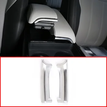 

For Land Rover Range Rover Evoque L551 2019-2020 ABS chrome Car Interior Armrest Box Switch Strip Trim Auto Accessories 2 pcs