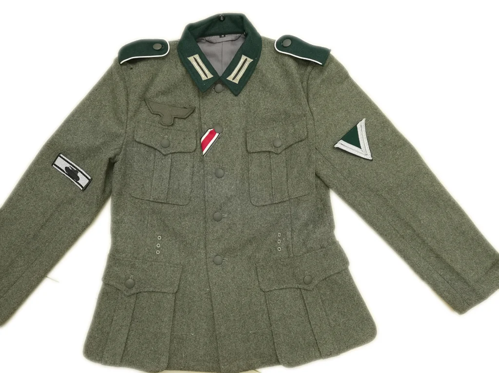 Вторую мировую войну WW2 немецкий M36 сотрудник шерсть полевая Униформа рядовой