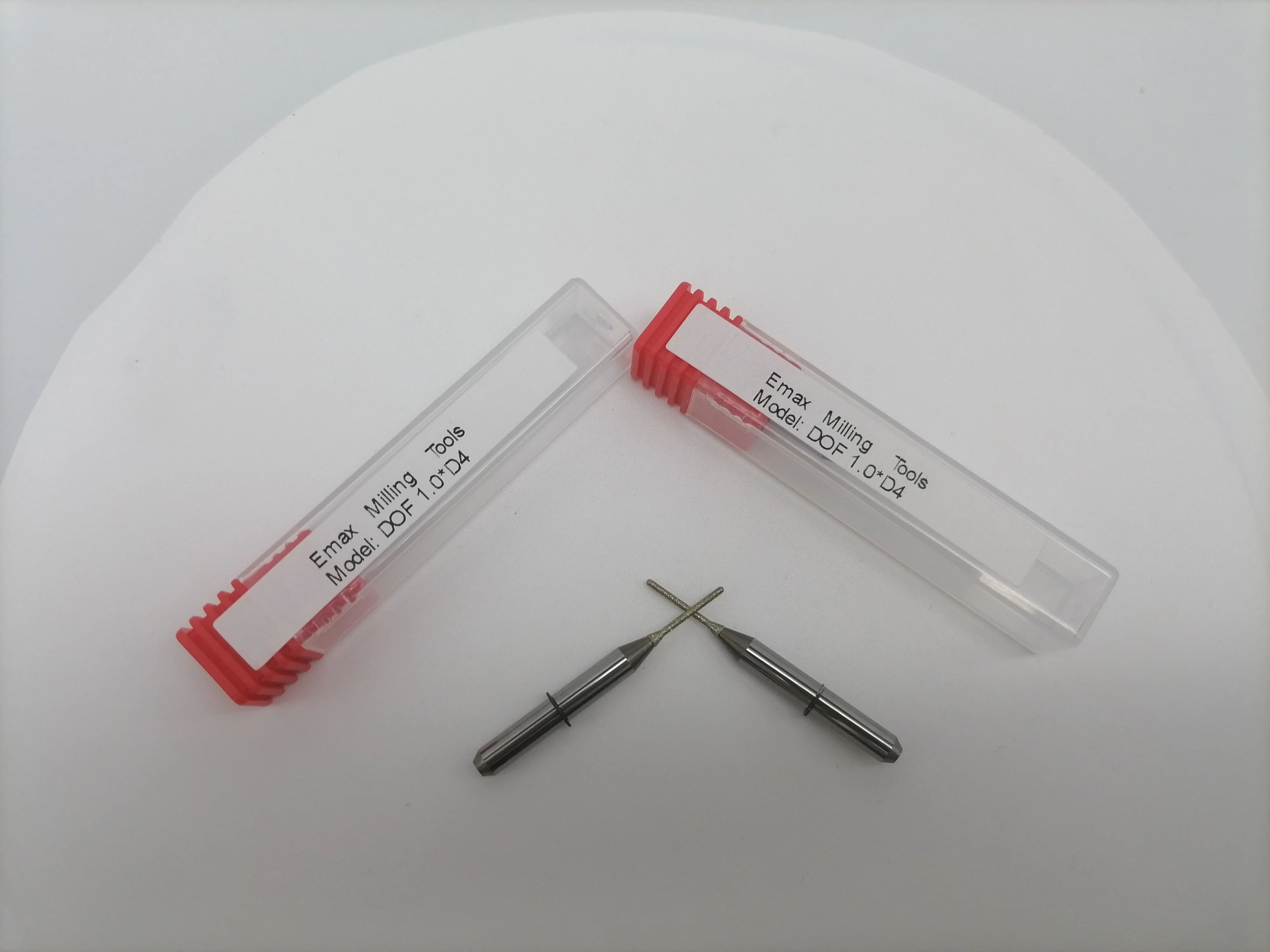 Dental Labor DOF Fräsmaschine Cutter Diamant Beschichtung Zirkonia Fräsen burs Für Glas Keramik PMMA Lithium-Disilikat Material – Detail 6
