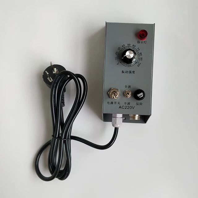 Rezgési Lemez (Rezgési Lemez) Vezérlő, Vas Tokvezérlő 220 V -Os Rezgésgátló Elektromos Vezérlődoboz - Image 2