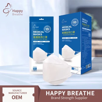 

30PCS Disposable Face Mask Equal Mask 99%Filtration Report Mouth Mask