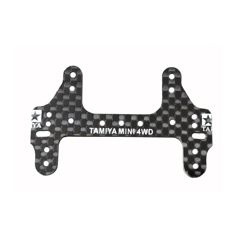 Self -made HG Carbon Rear Multi Roller Setting Stay Plate 1.5mm Spare Parts For Tamiya Mini 4WD Car Model