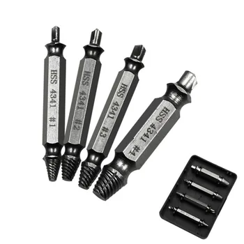

Double Head High Hardness Machine Repair Broken Wire Extractor Breakage Screw Extractor Drill Bits Hand Tools Set