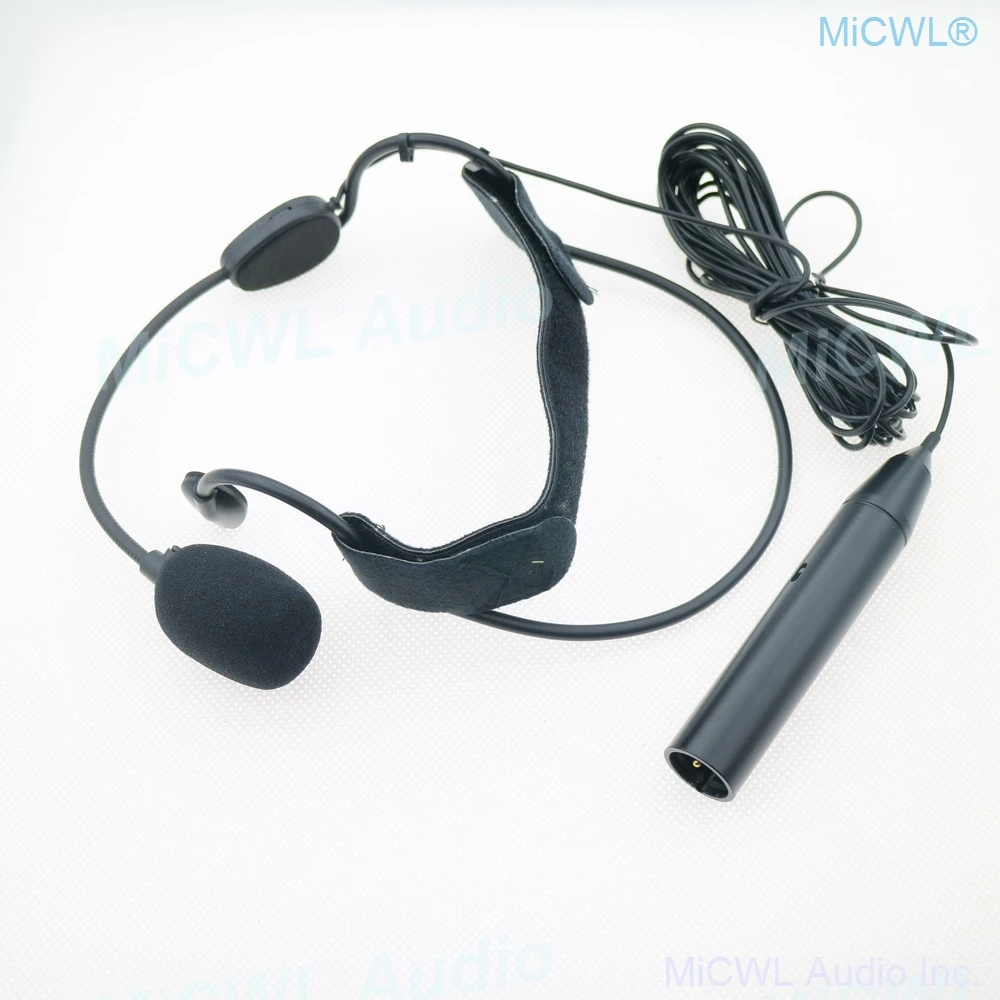 Microfone Dinâmico com Cabo Headwear Microfones para Mixer Phantom Power Xlr Pinos 48v 5m - Image 3