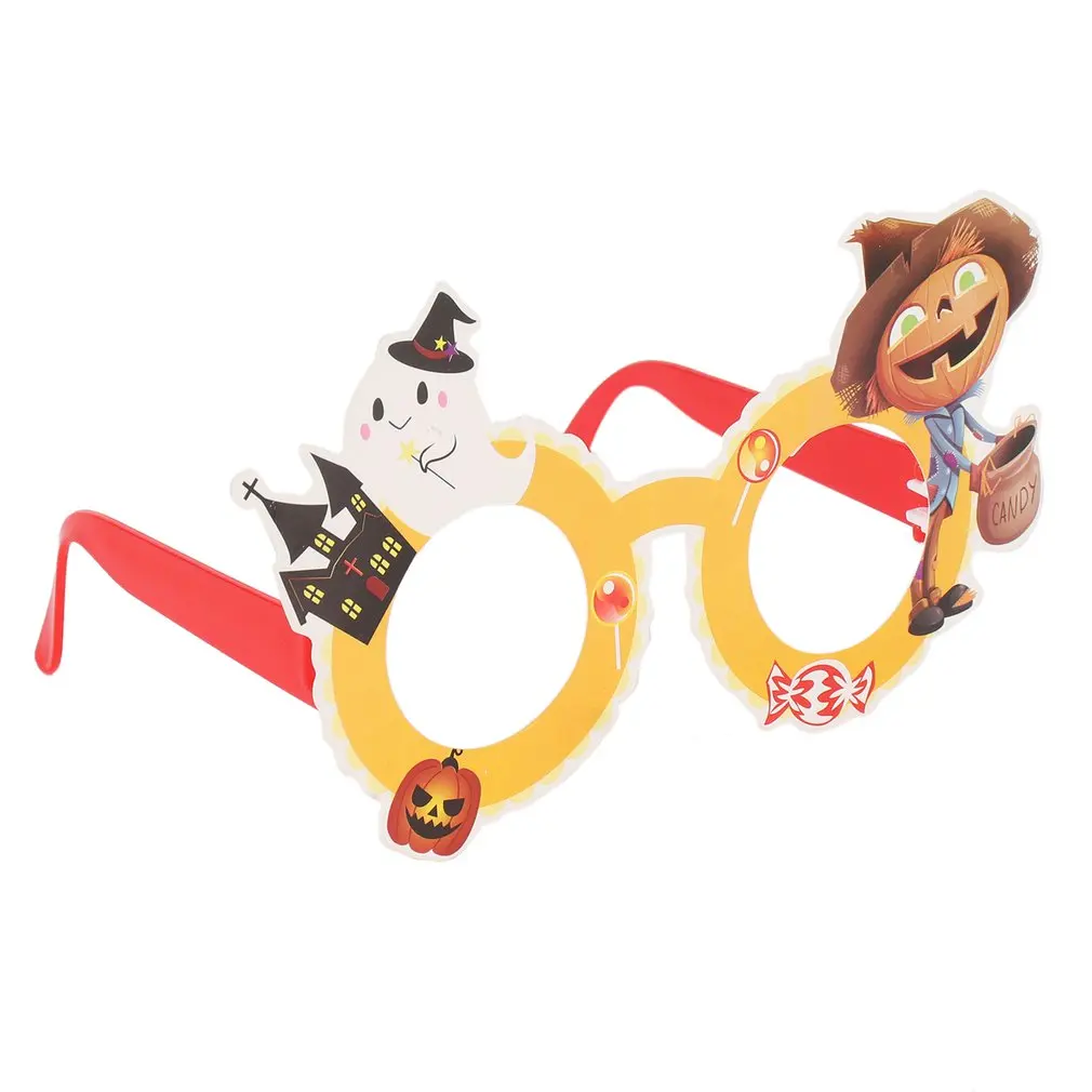 Взрослые/Дети оленьи рога круглая оправа Очки для Хэллоуина вечерние подарки