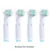 8ШТ Электрическая Зубная Щетка Крышка Для Braun Oral B Зубная Щетка Головка Защитный Чехол Крышка Пыль Ясно Для Дома Кемпинг Путешествия Головной Колпачок