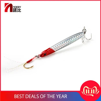 

NOEBY NBL1004N fishing lure slow jigging lead jig 85mm/85mm 3D eyes fishing gear Tackle for fishing leurre peche decoys