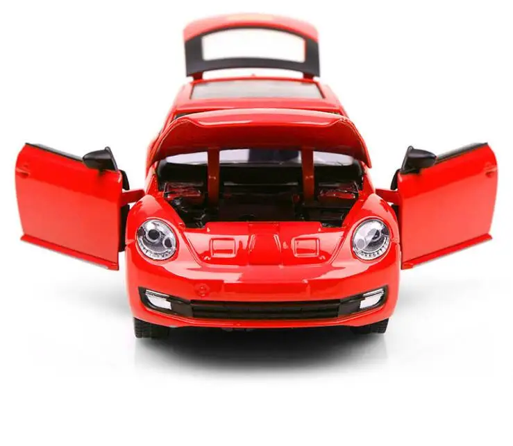 Volkswagen beetle автомобиль масштаб 1:32/Немецкий New Beetle автомобиль/образовательная