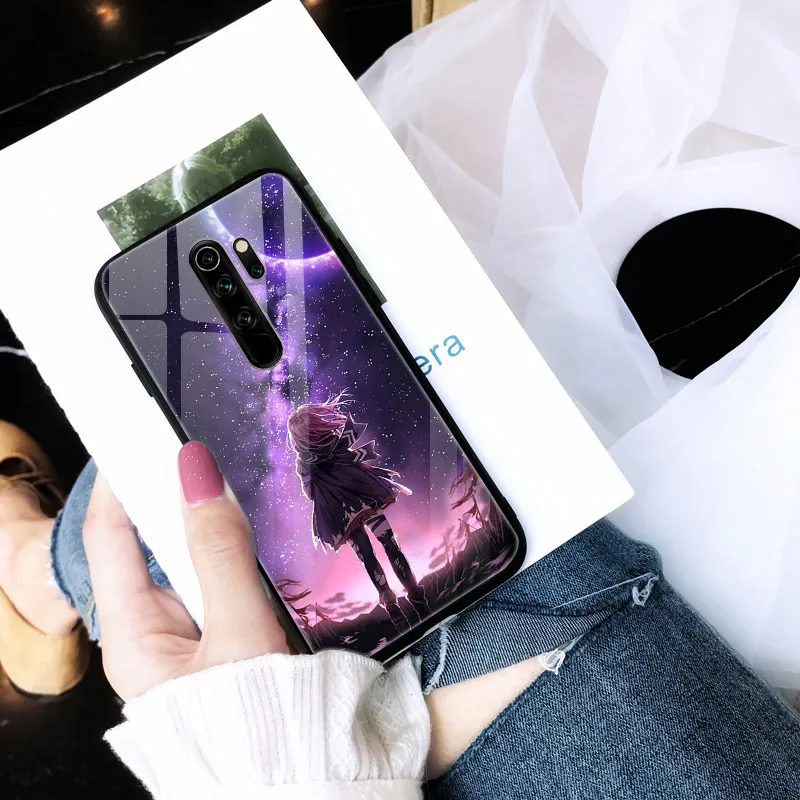 Для Xiaomi Redmi Note 8 Pro Чехол с милым узором, жесткий чехол для телефона Xiaomi Redmi Note 8Pro, чехол для Redmi Note8 Pro, бампер
