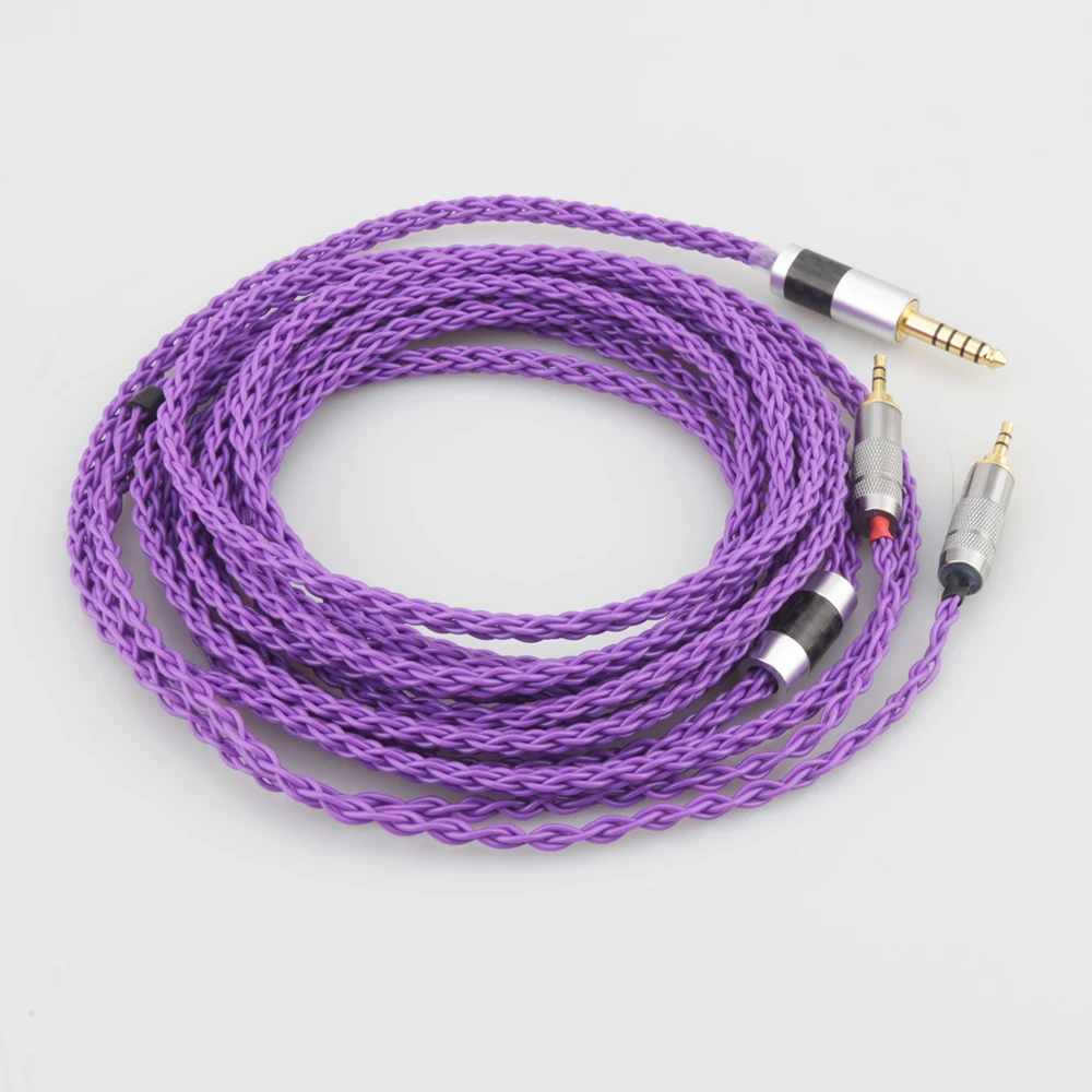4 4mm Balanced Male to Dual 2 5mm Plug Compatible with Hifiman HE400S HE 400I HE 400i for WM1A NW WM1Z Headphone amp