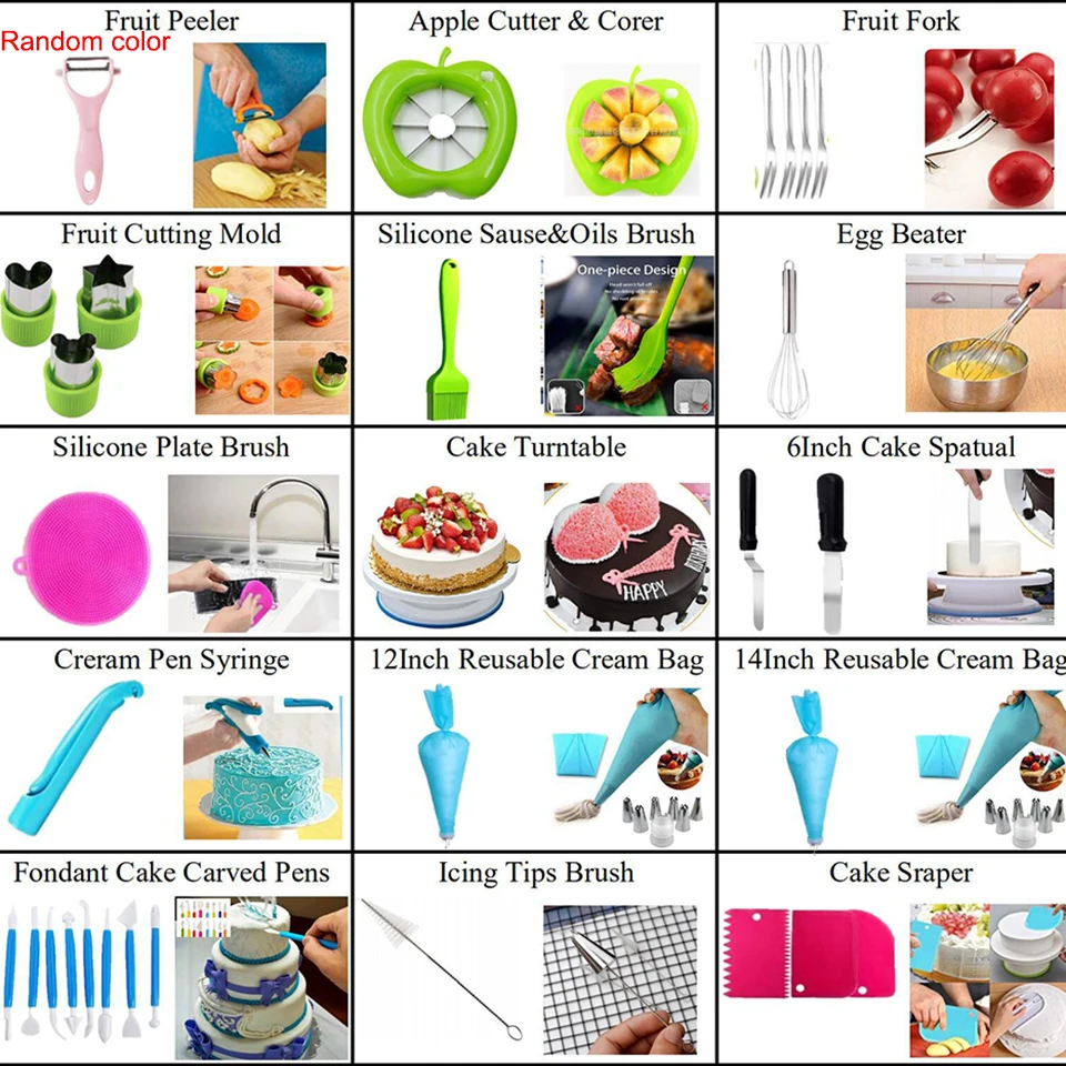 Fruit Cake Turntable Set (3)