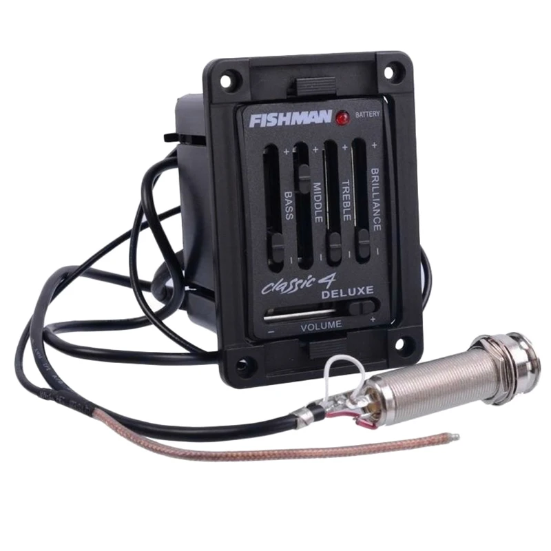 

Acoustic Guitar Pickups and Deluxe Preamp Eq Tuner