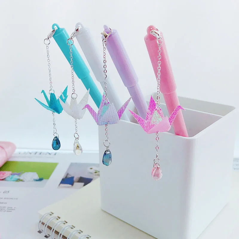 

Creative Butterfly Pendant Gel Pens Cherry School Student Writing Pen Papelaria For Kids Gift Decor Stationery Office Supplies