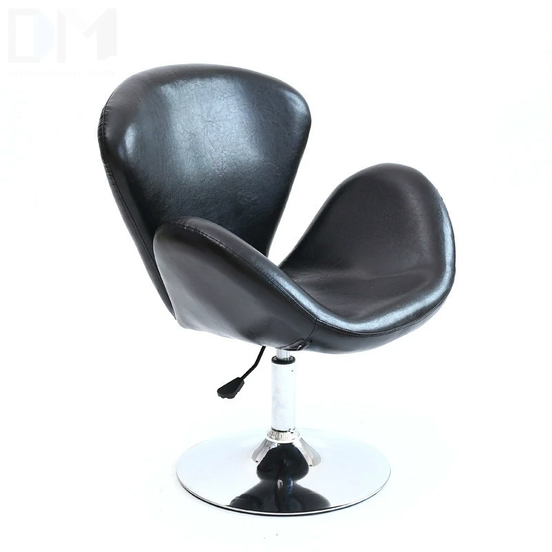 

High Quality PU Material Short Swivel Lifting Chair Ergonomic Bar Stool Office/Waiting Room/Reception/Computer Chair cadeira