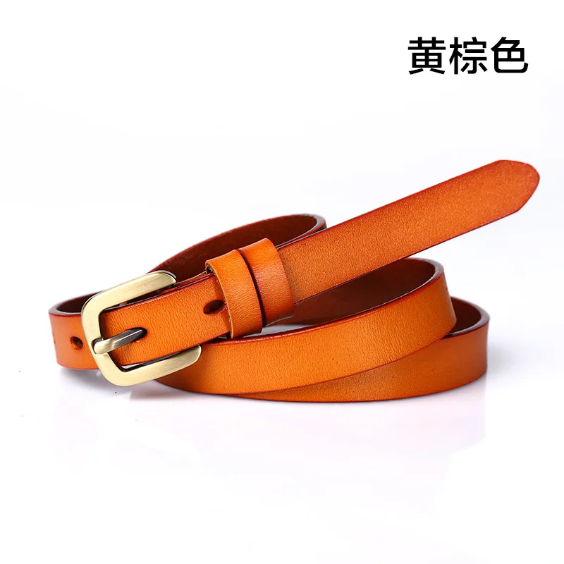 light brown 105-115 см, роскошные женские ремни из натуральной коровьей кожи, модный дизайнерский ремешок, Женская Высококачественная Регулируемая поясная цепочка C11 - Цвет: light brown