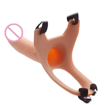 5.7 Inch Realistic Dildo Strap-On Adjustable Big Dildo Extender Sex Tool For Men Strapon Panties Sex Toys for Lesbian Couples 5