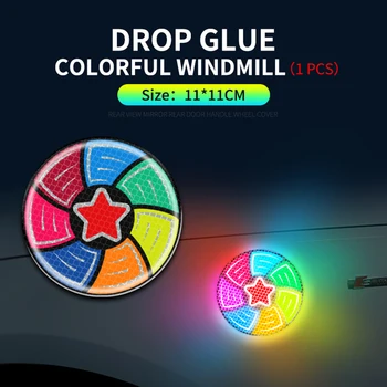 

Colorful Mirror Trunk Reflector Personality Full Car Set Car Reflector New Reflector