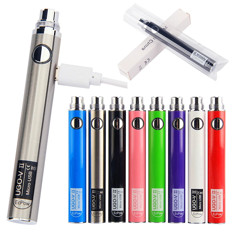 

Аккумулятор Ugo-V2 650, 900 мА ч, 1 шт., разъем Micro USB, для электронных сигарет Evod MT3, Ego CE4, H2