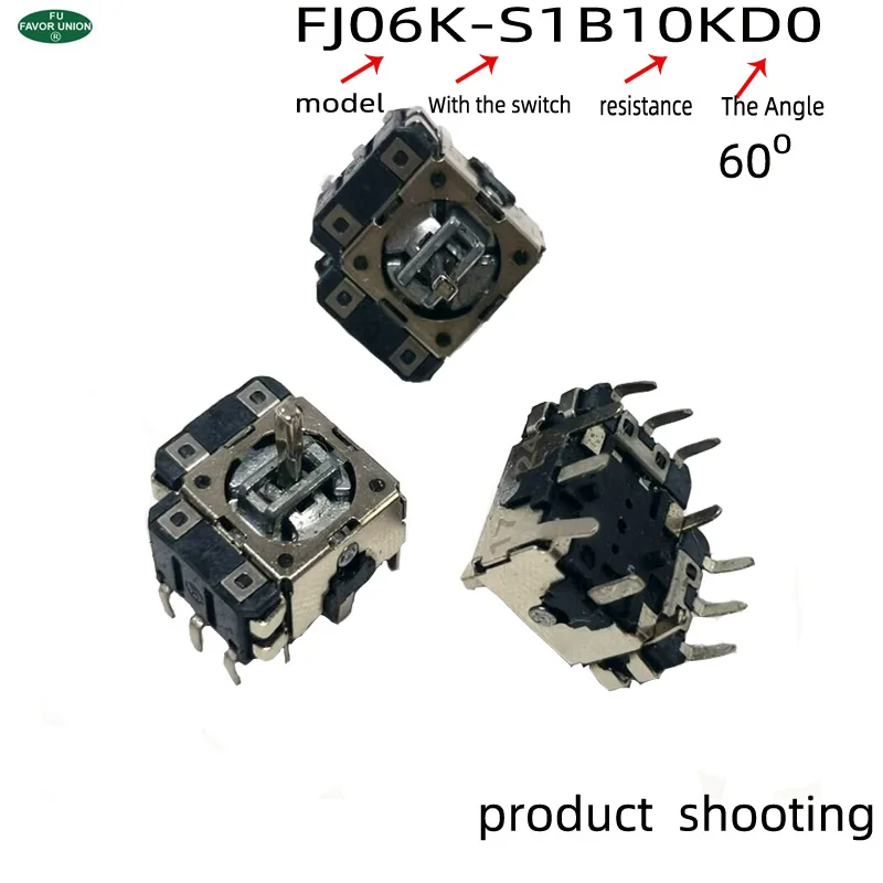 Из 2 предметов FJ06k-S переключатель B10k potenciómetro multifunción баланс deslizante con прерыватель de