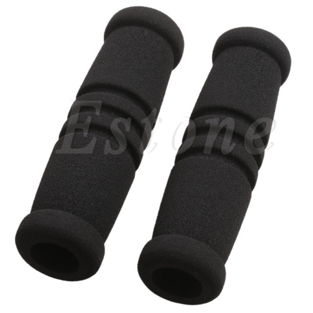 Pair Bike Bicycle MTB Handlebar Handle Soft Durable Sponge Bar Grip Covers New