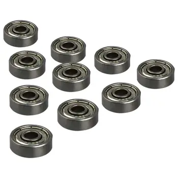 

10 Pcs 625ZZ Single Row Deep Groove Radial Ball Bearing 16mm x 5mm x 5mm