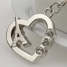 Креативный Эйфелева башня металлический брелок кулон День благодарения активности путешествия юбилей небольшие подарки с фабрики