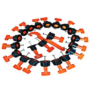 

50pcs/set Tile carrelage Leveler Locator Spacers Tile Alignment Tile Leveling System level wedges tile spacers for Flooring Wall