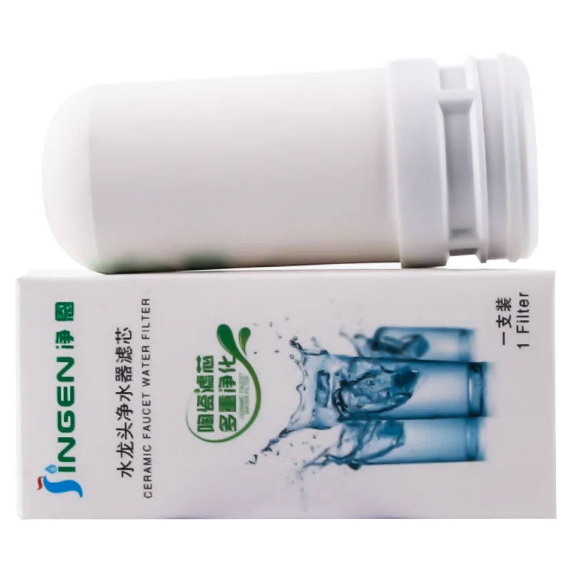 

Water Filter Element The Ceramic Filter Core Element of Faucet Filter Can Be Cleaned