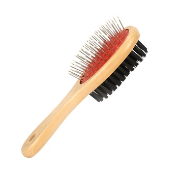 

Wood brush, double sided, 6 x 17 cm, Cat / Dog