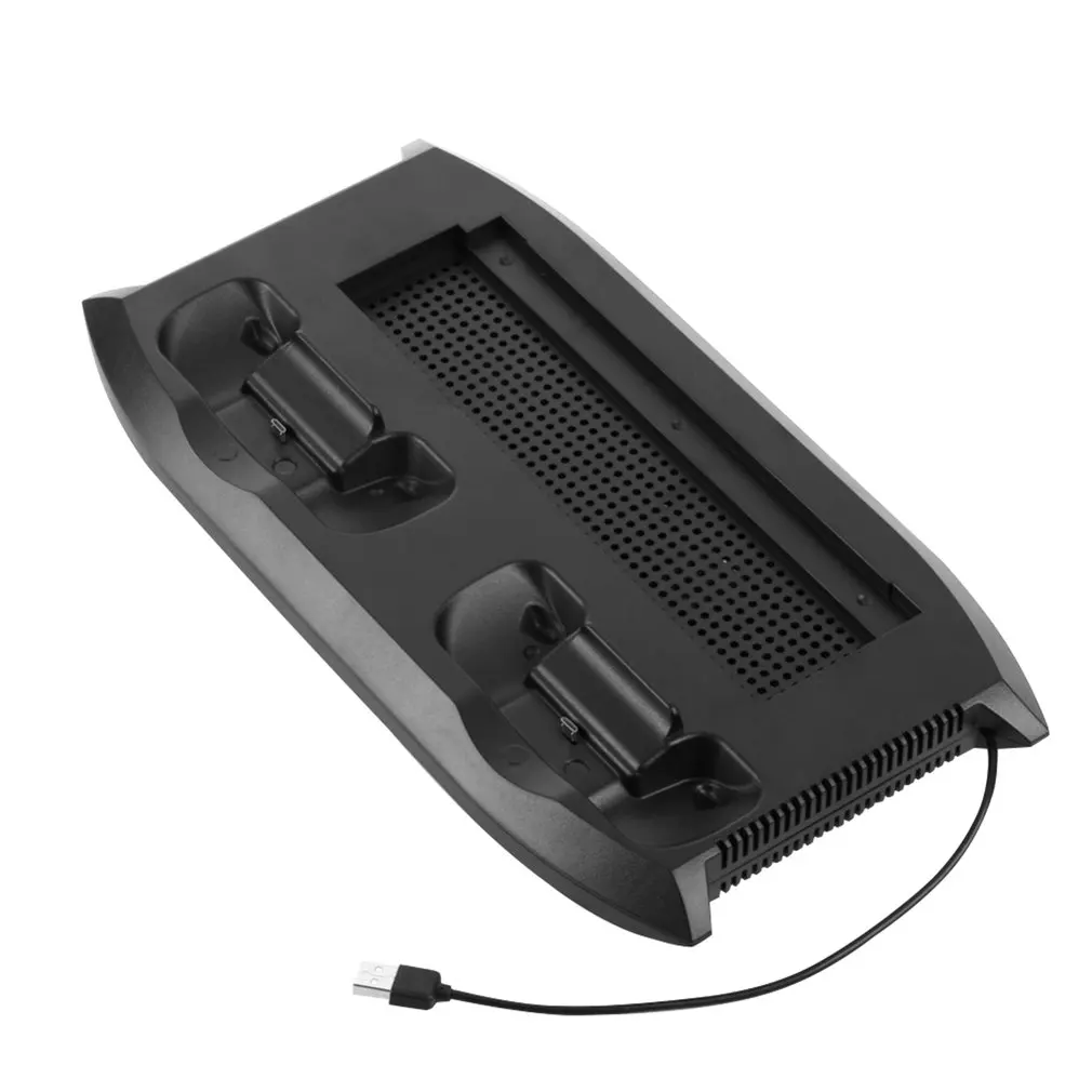 

Game Cooling Fan Charging Station Stand Holder USB Charger Ports Disc Storage Rack For XBOX ONES Console Controllers