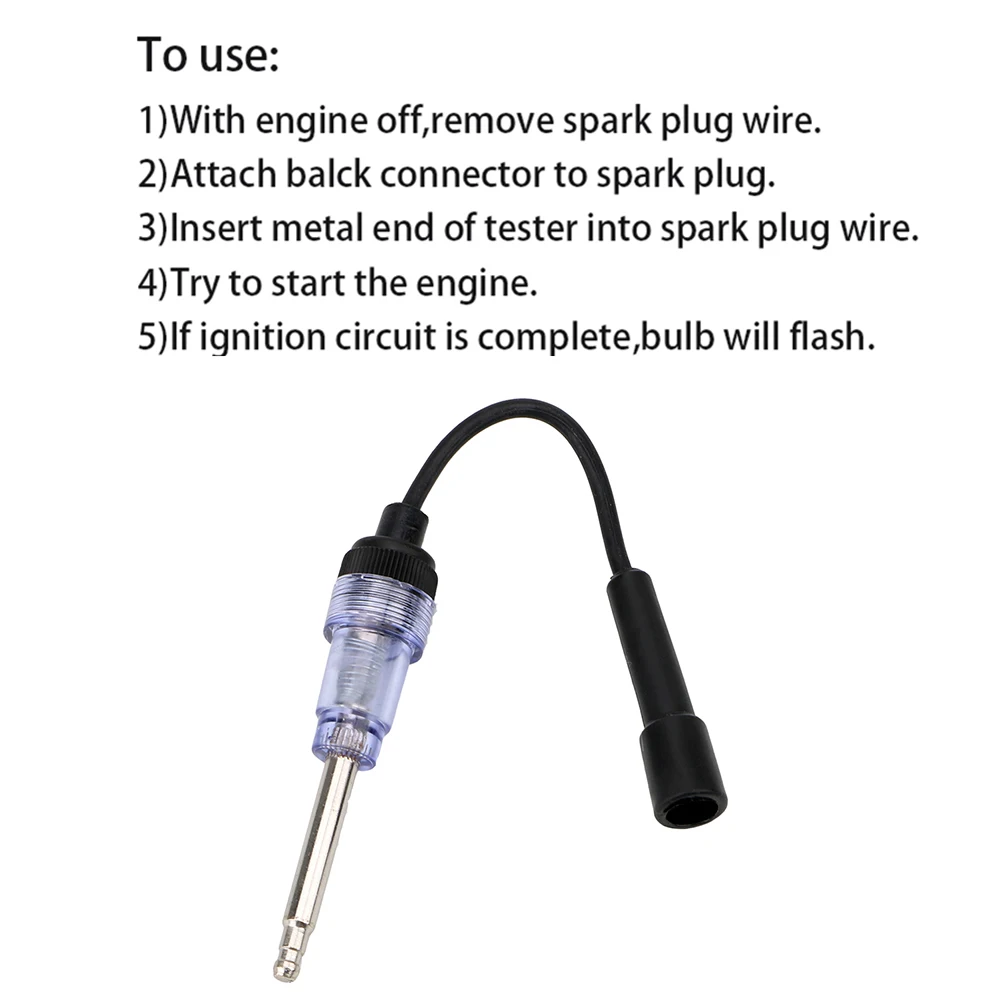 Инструменты для ремонта в линии Igniton Spark test er Система зажигания Катушка двигателя тест автомобиля Свеча зажигания тест er Autos диагностический тест инструмент