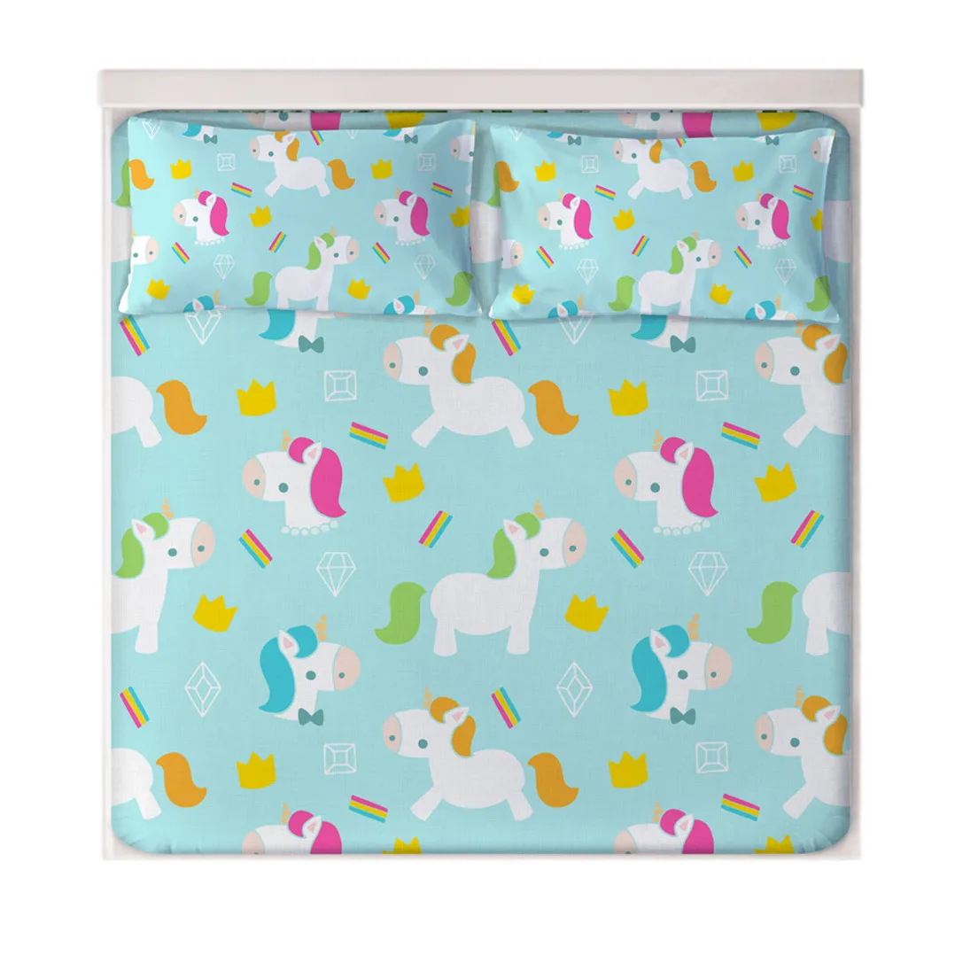 Unicorn Dreaming Fitted Sheets