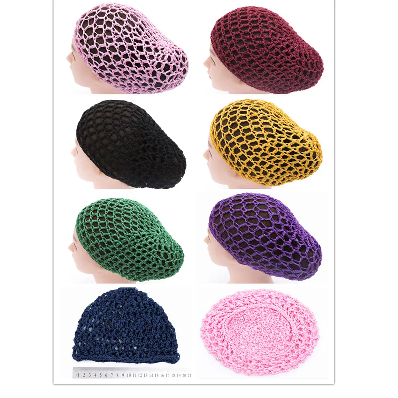 Women's Rayon Crocheted Hair Net 1 PCS