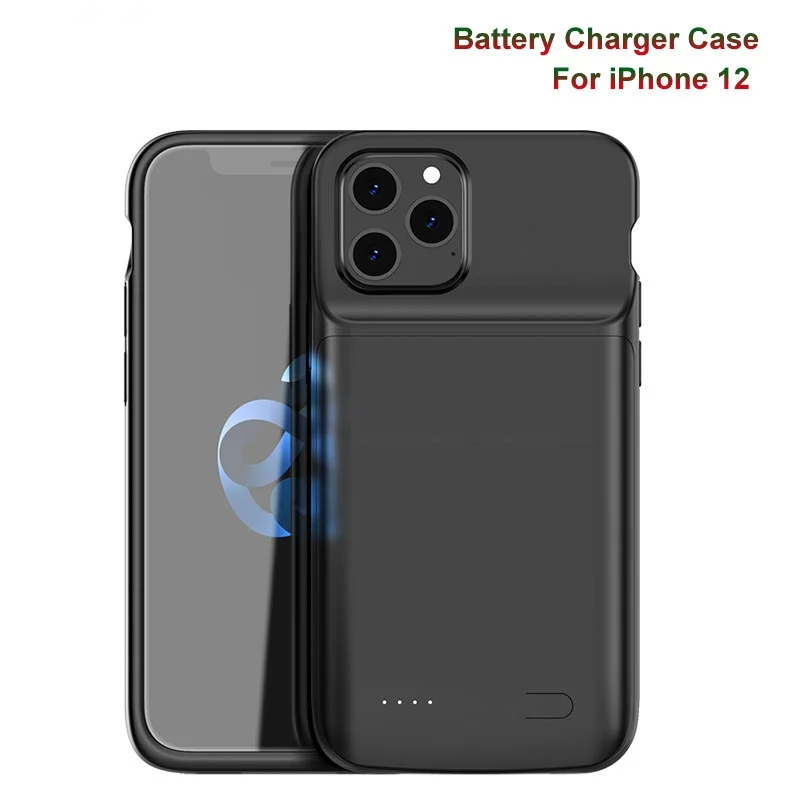 

3200-5000mAh Battery Charger Case For iPhone 12 11 pro max 6 7 8 6S 7 8 Plus X XR XS MAX SE2 Power Bank Charging Case Ultra Slim