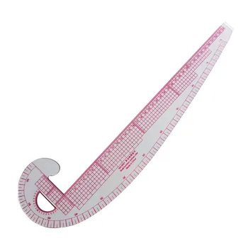 

Multifunction 6501 Plastic French Curve Sewing Ruler Measure Tailor Ruler Making Clothing 360 Degree Bend Ruler Tools