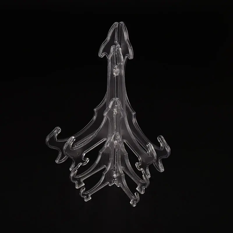 NEW 10 Inches Clear Transparent Display Easel Stand Plate Bowl Picture Frame Photo Pedestal Holder Wholesale